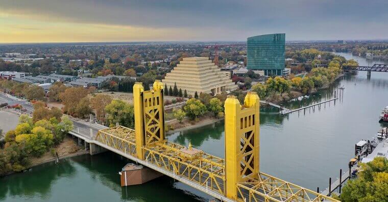 Sacramento, California (-3.7%)