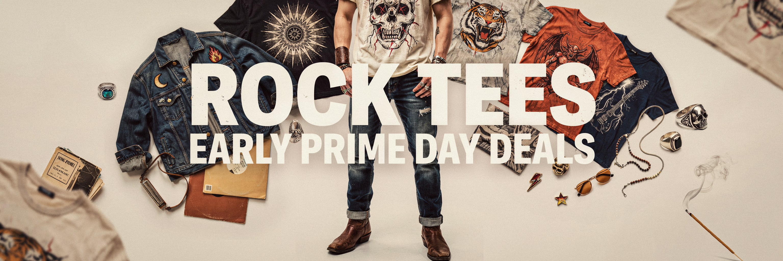 Rock Tees That Look Vintage Without Digging Through a Thrift Store - Early Prime Day Deals