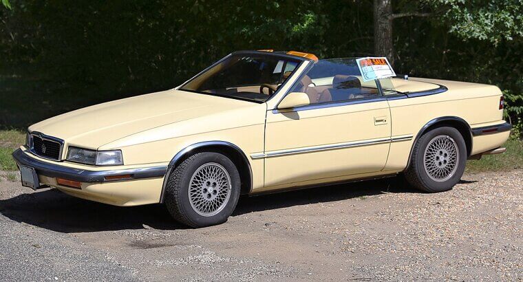 Chrysler TC by Maserati (1989–1991)