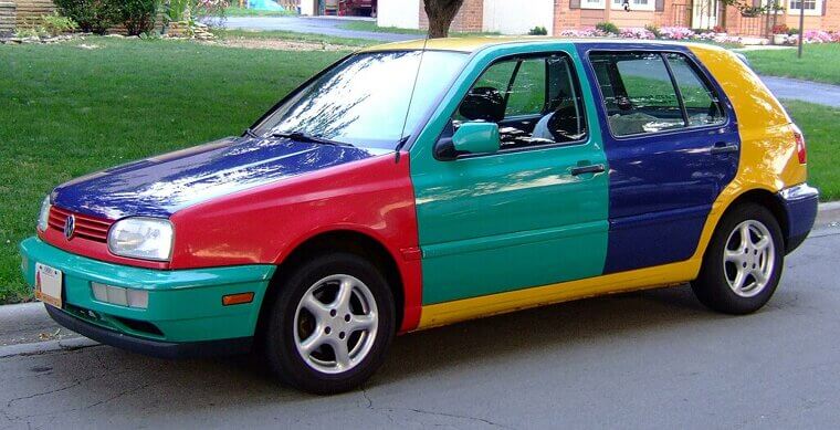 Volkswagen Golf Harlequin (1995–1996)