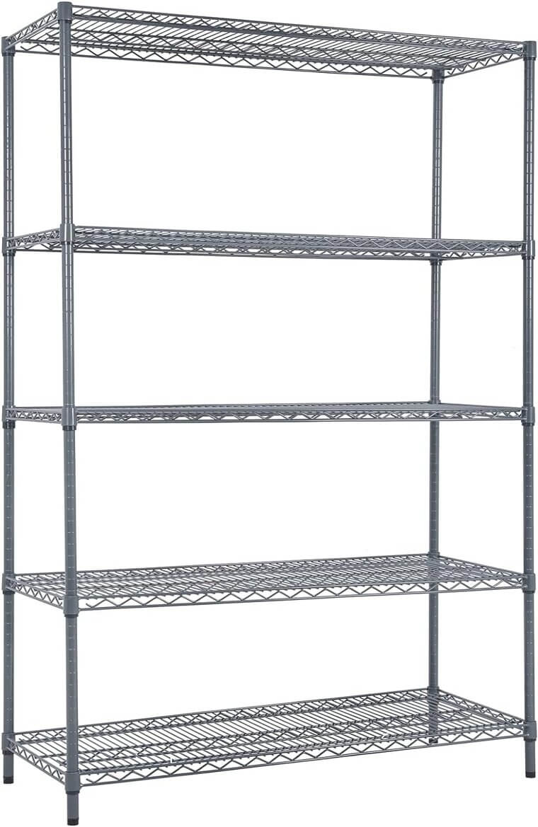 Land Guard Steel Shelving - Versatile 5-Tier Storage Solution - Enjoy 20% Off!