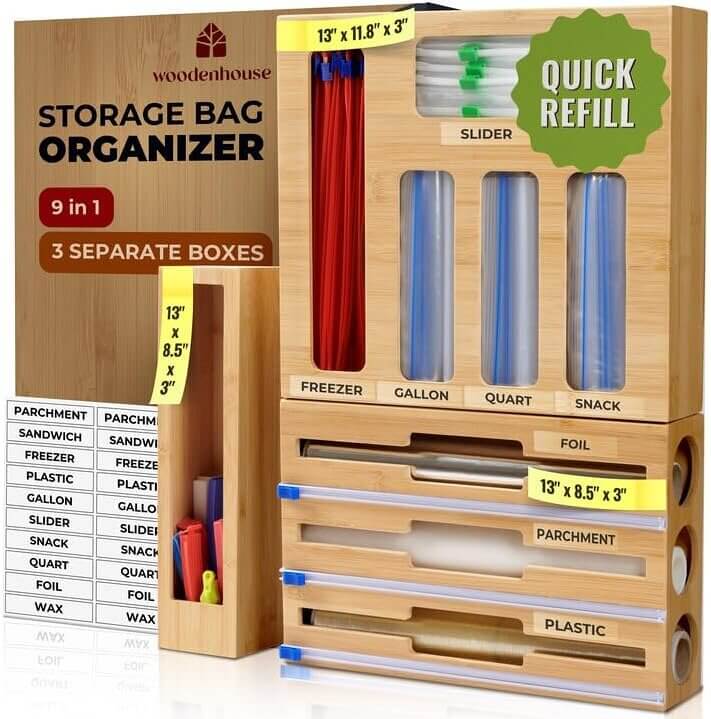 Kitchen Organizer Set - Tidy Your Drawers with Ease - Now 39% Off!