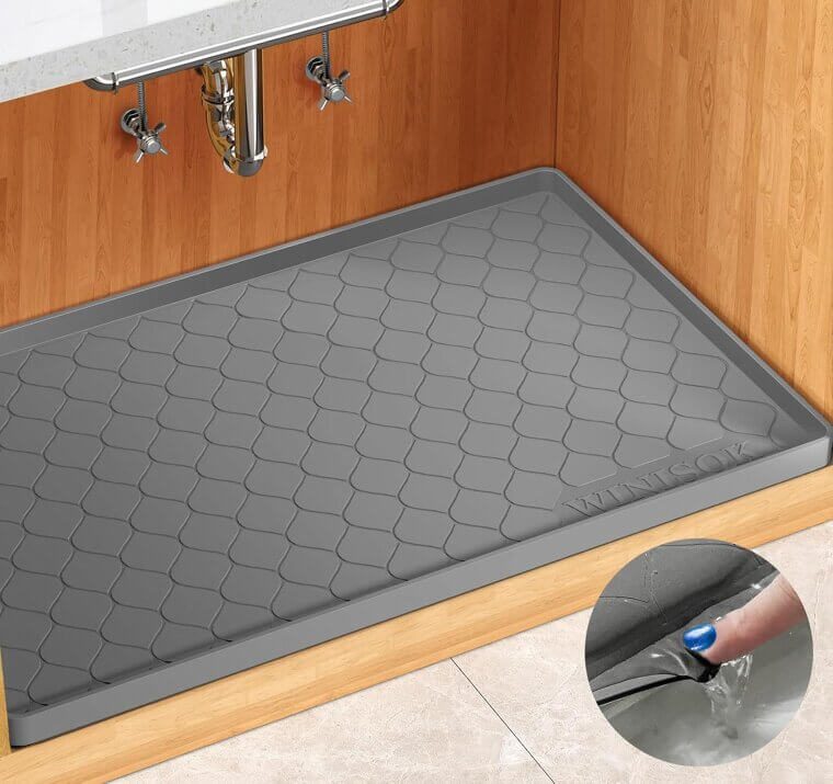 Silicone Sink Mat - Your Ultimate Cabinet Protector - Don’t Miss the 19% Discount!