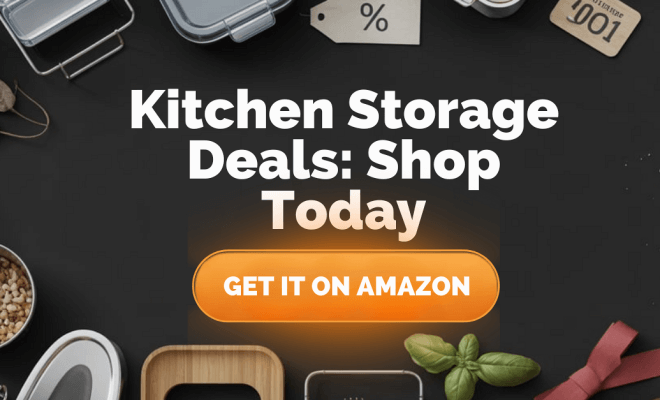 Kitchen Storage Deals: Shop On Amazon Today