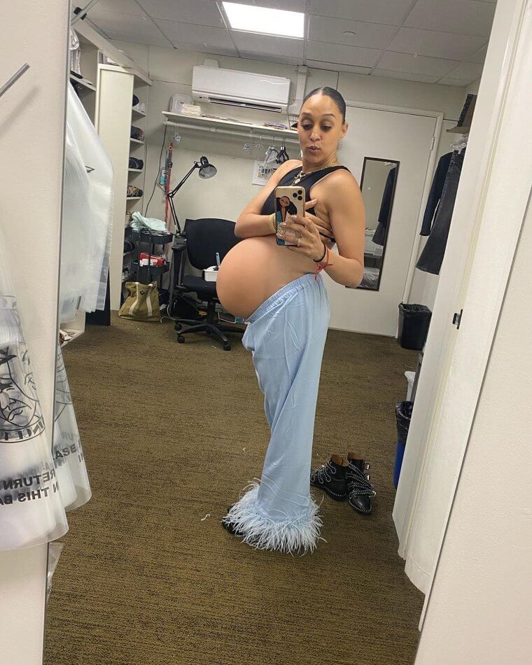 Tia Mowry Had Morning Sickness Every Day