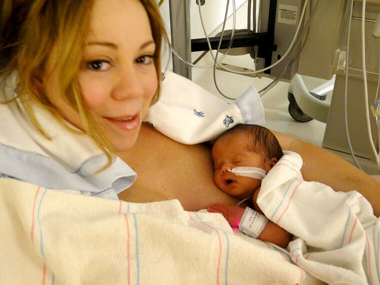 Mariah Carey Played Her Own Album in the Delivery Room