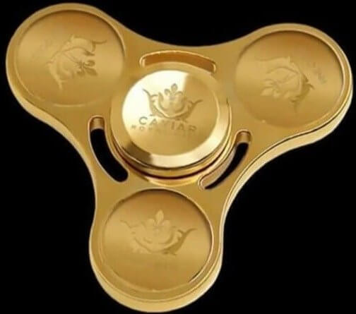 16.000 $ Fidget Spinner de oro