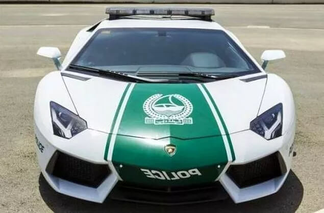 Coches de policía Lamborghini