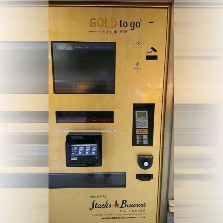 Cajero automático Gold Bar