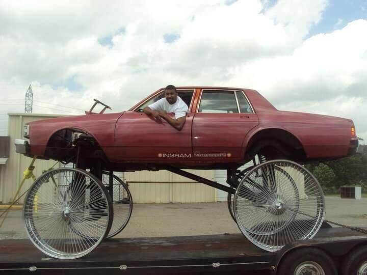 Oversized Rims With Low-Profile Tires