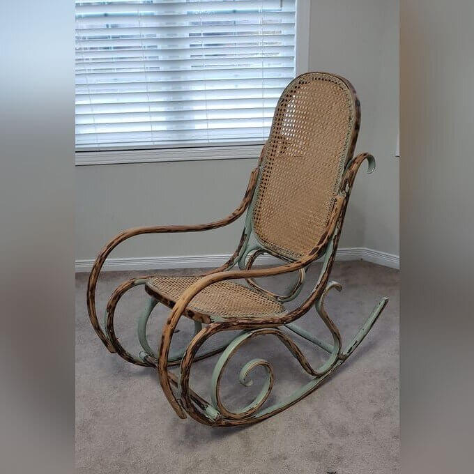 Wicker Rocking Chairs From Porches