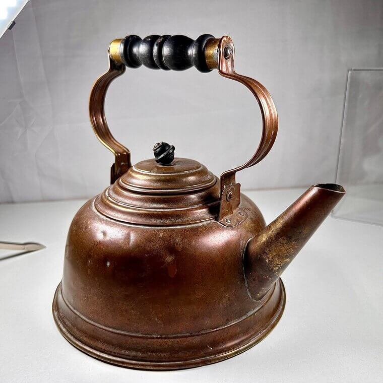 Copper Kettles on Old Stoves