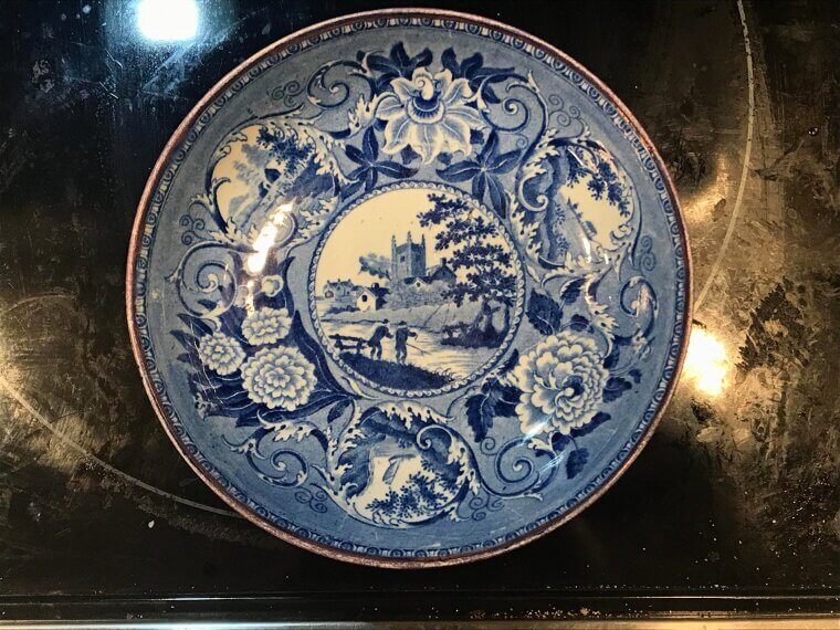 Transferware Plates From England
