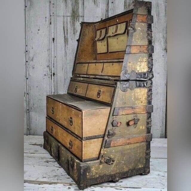 Antique Steamer Trunks and Chests