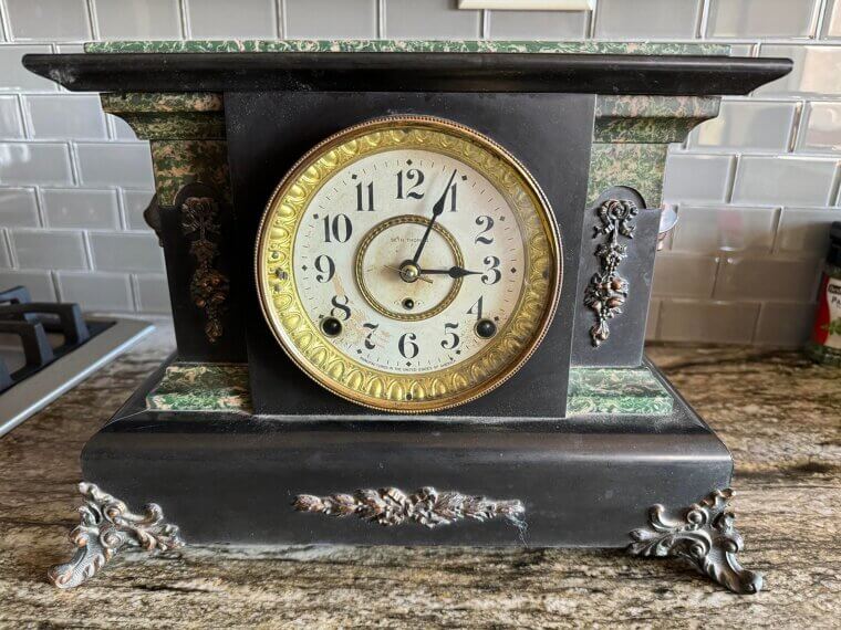 Ornate Mantel Clocks Still Tick