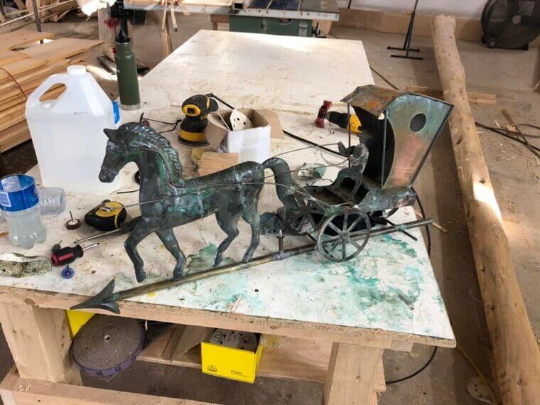 Vintage Weathervanes From Old Barns