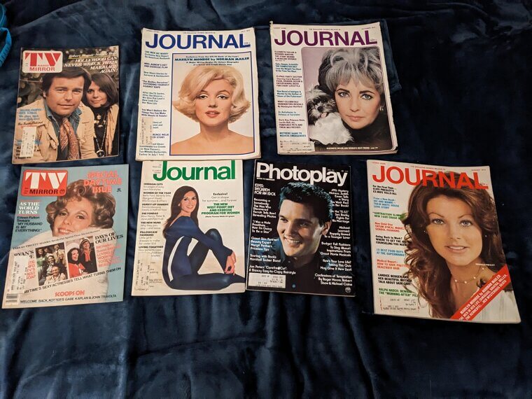 Magazines Over Monthly Boxes
