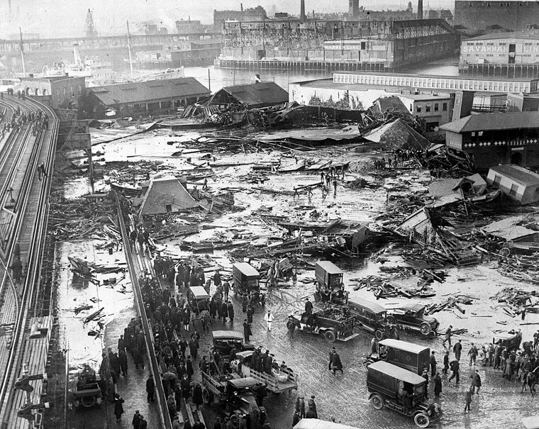 Naquela Época, Boston Teve Uma Explosão Mortal De 9 Milhões De Litros De Melaço Em 1919