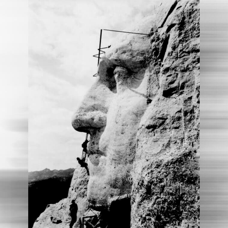 É Assim Que George Washington Foi Esculpido No Monte Rushmore