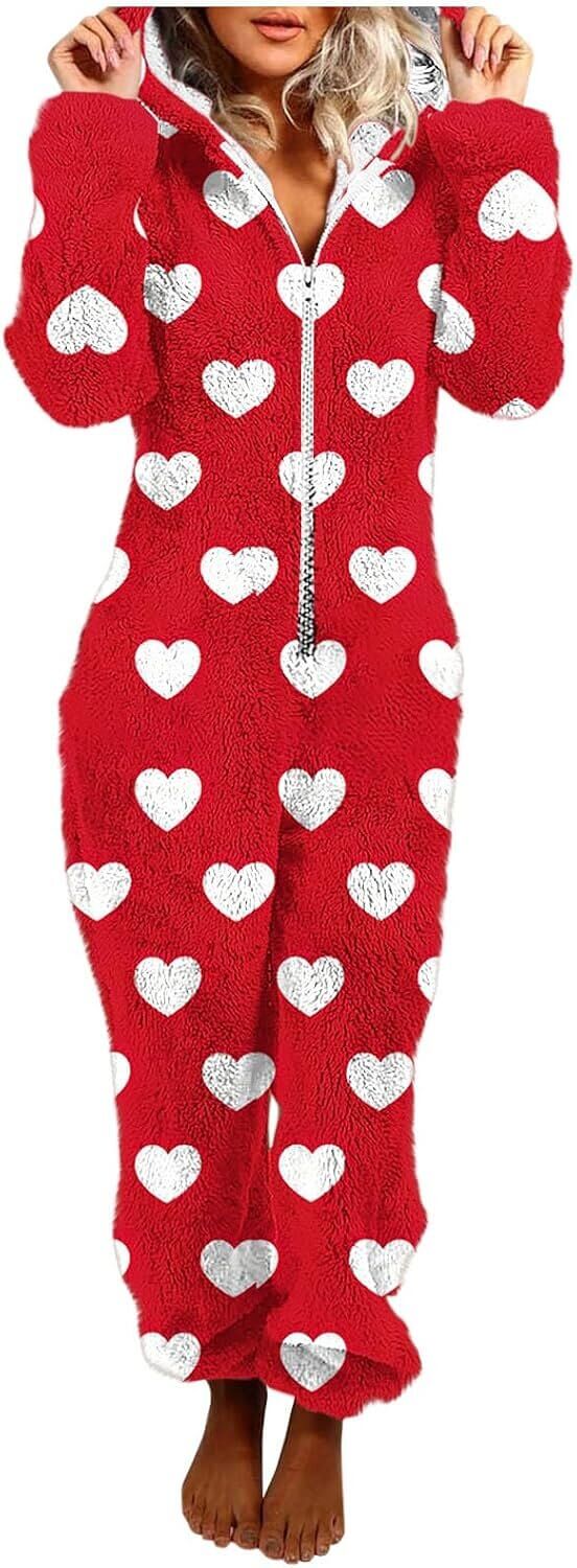 Ctreela Fuzzy Onesie - Perfect for Cozy Date Nights! 