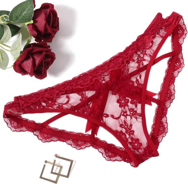 Avidlove Lace Panties - Sexy Cheeky Underwear with Bow Back - Enjoy 23% Off!