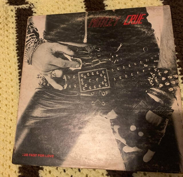 Motley Crue 'Too Fast for Love' Leathur Records Press - The Sunset Strip Catalyst - $4,000