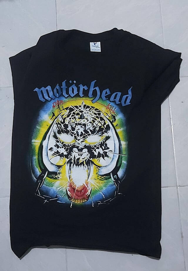 Motorhead 'Overkill' Vintage 1979 Tour Shirt - The Worn-In Relic - $1,500