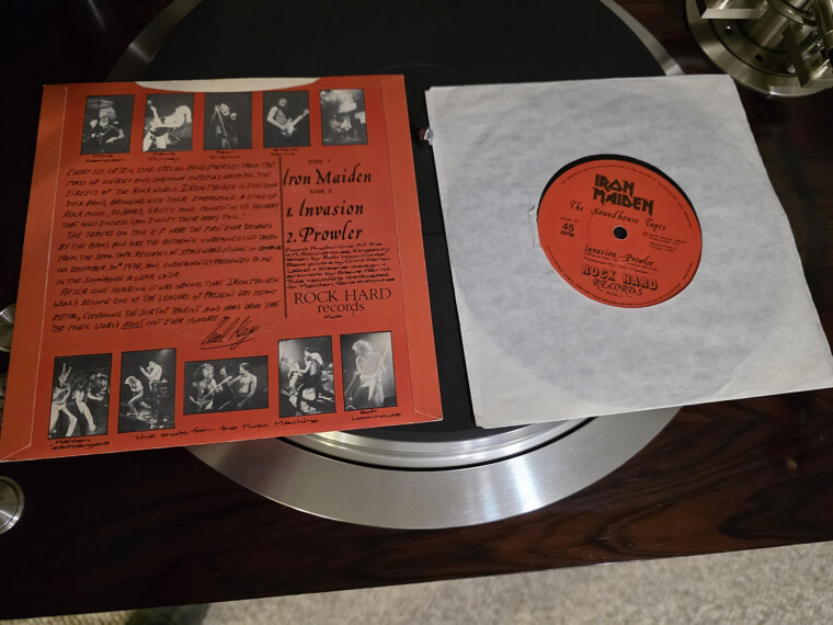 Iron Maiden 'The Soundhouse Tapes' Original 7-Inch - The New Wave Blueprint - $3,500