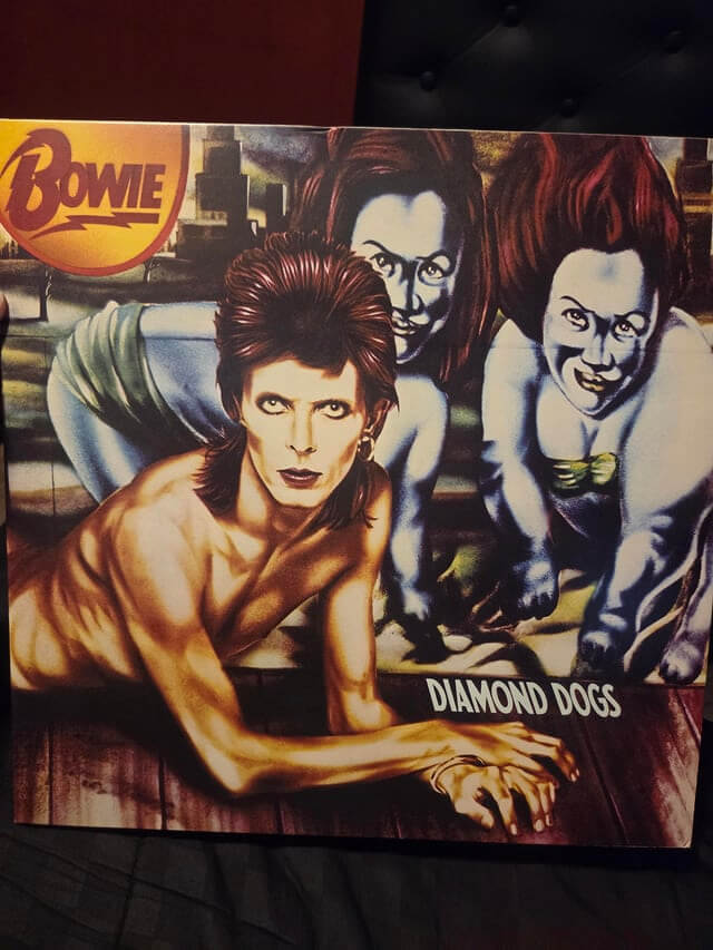 David Bowie 'Diamond Dogs' Withdrawn Cover LP - The Censored Canine - $8,000