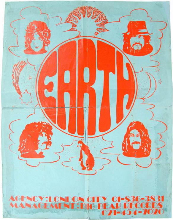 Black Sabbath 'Earth' Era Handbills - Pre-Fame Birmingham Artifacts - $4,500