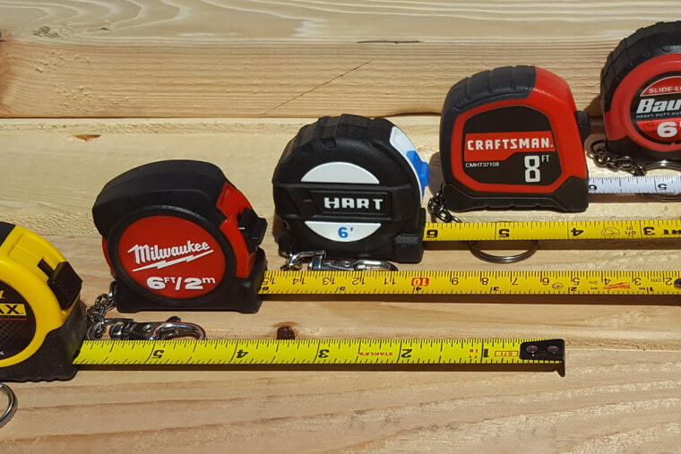 25-Foot Tape Measure With Belt Clip