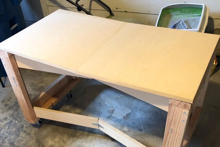 Folding Work Table