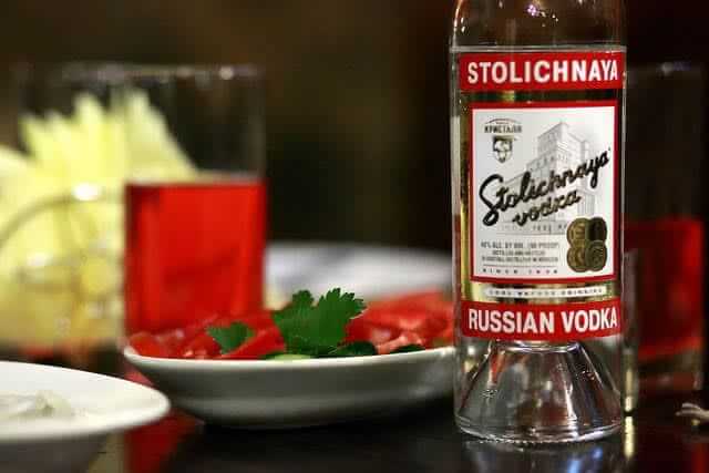 There Is Never A Disagreement On One thing: Vodka