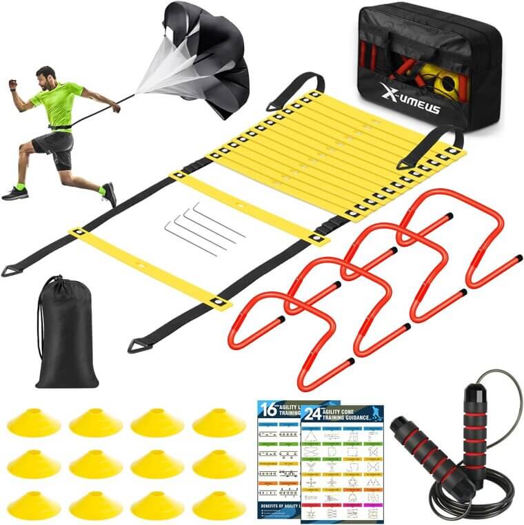 Agility Ladder Set - Boost Speed & Strength with Complete Training Kit - Enjoy 33% Off!