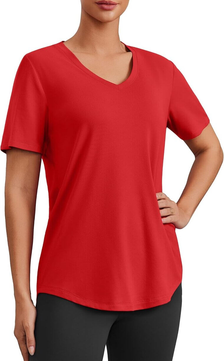 PINSPARK Workout Tops - Stay Cool and Sun-Protected! - 25% Off!