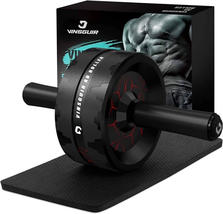 Vinsguir Ab Roller - Ultimate Core Workout Companion - Now 41% Off!