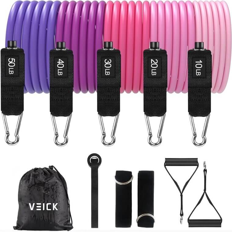 VEICK Resistance Bands - Your Fitness Journey Starts Here! - Don’t Miss the 20% Discount!