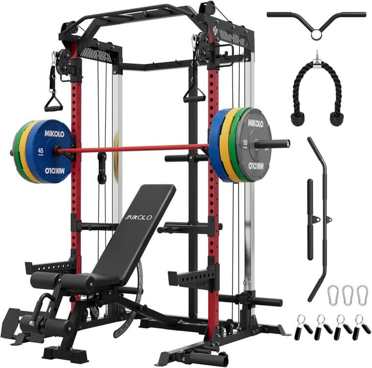 Mikolo Power Cage - Ultimate Home Gym Solution - Now 10% Off!