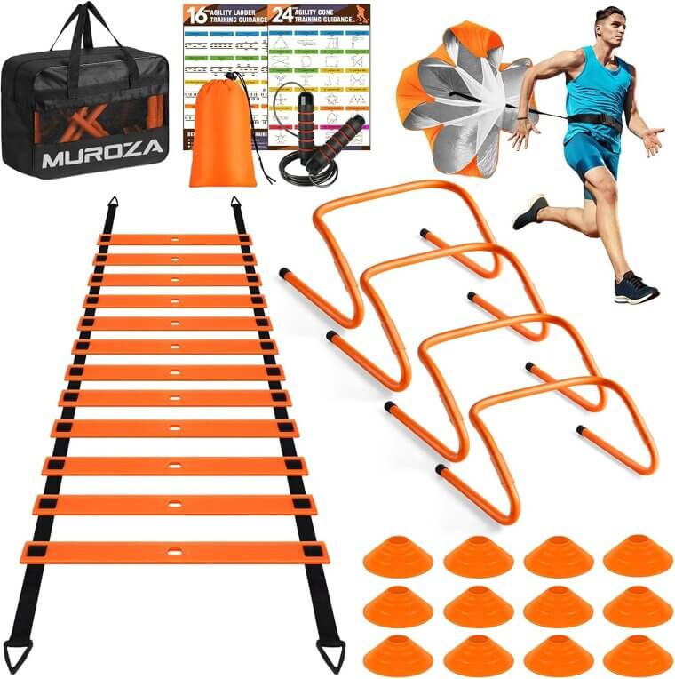 MUROZA Agility Set - Elevate Your Game with Essential Training Gear - Enjoy 20% Off!