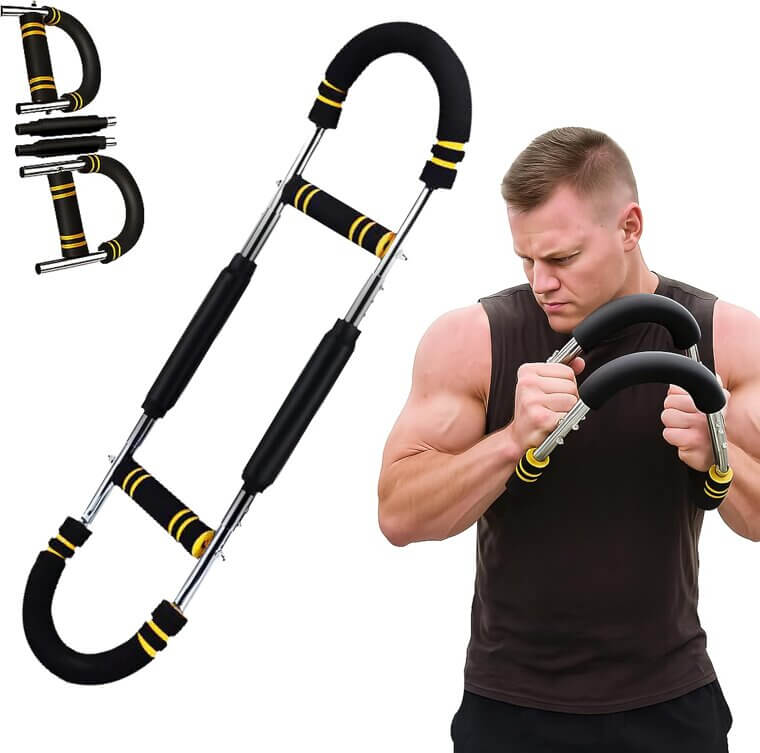 Twister Arm Trainer: Ultimate Chest & Arm Workout Gear for Men - 38% Off!