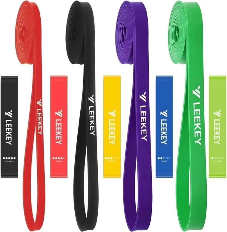 LEEKEY Resistance Bands - Versatile Fitness Tool for Home Workouts - Now 20% Off!