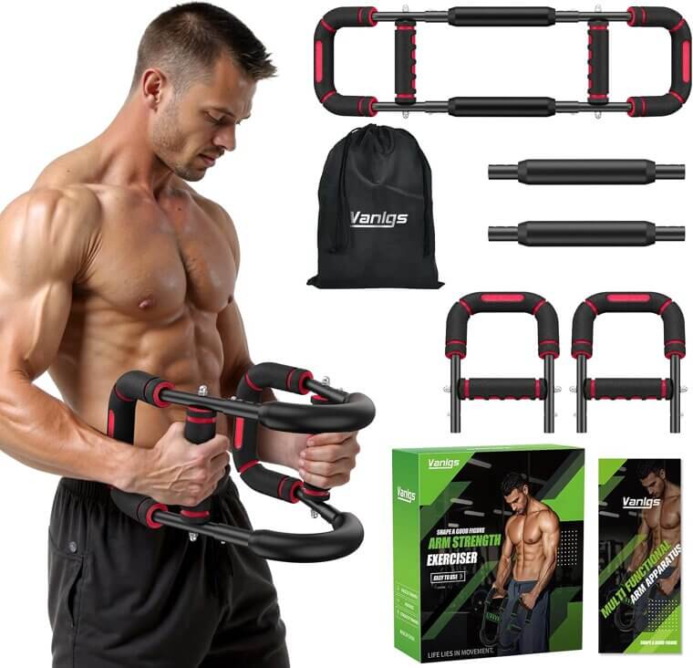 Twister Arm Trainer - Adjustable Chest & Biceps Workout Gear - Now 10% Off!
