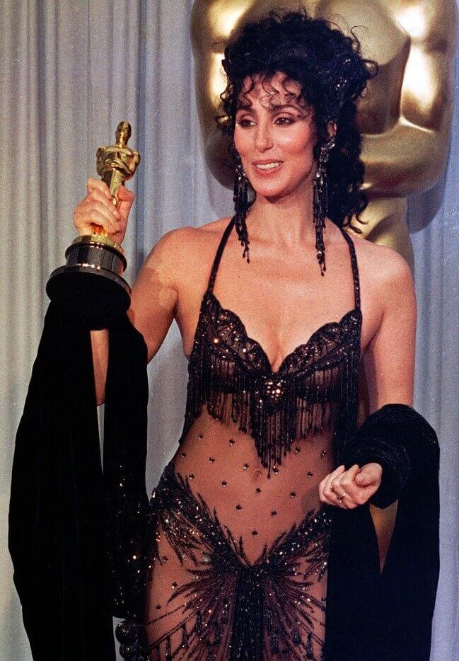 Cher’s "Moonstruck" Sheer Victory (1988)
