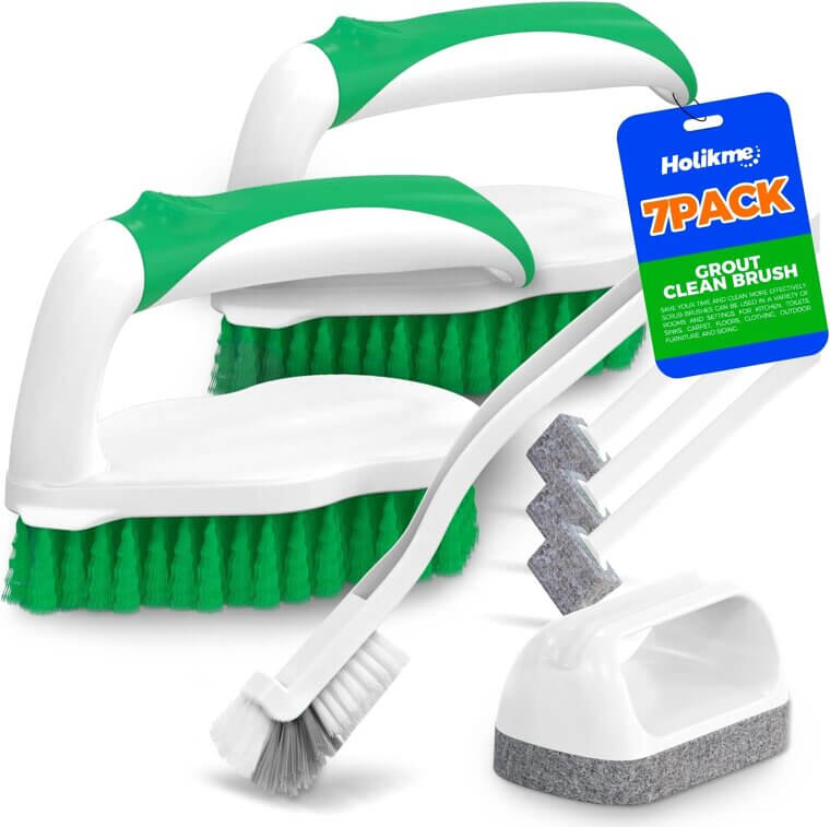 Holikme Cleaning Brush Set - Tackle Tough Dirt Easily! - Now 31% Off!