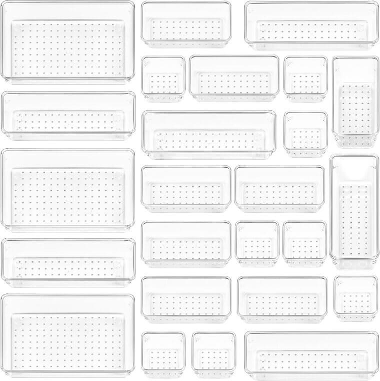 Vtopmart Drawer Organizers - Versatile Storage Solution for Home & Office - Enjoy 5% Off!