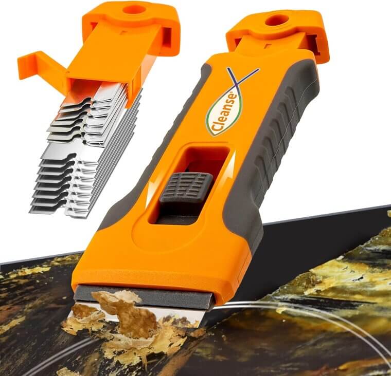 Razor Scraper Tool with Extra Blades - Clean with Ease! - Don’t Miss the 23% Discount!