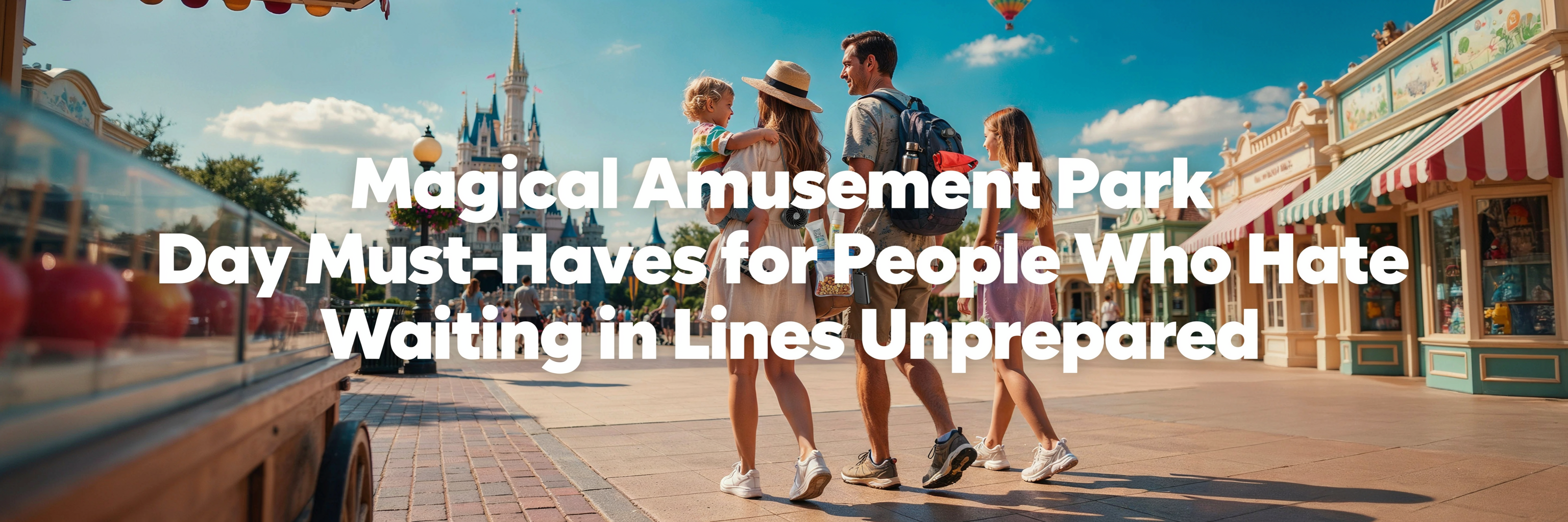 Magical Amusement Park-Day Must-Haves for People Who Hate Waiting in Lines Unprepared