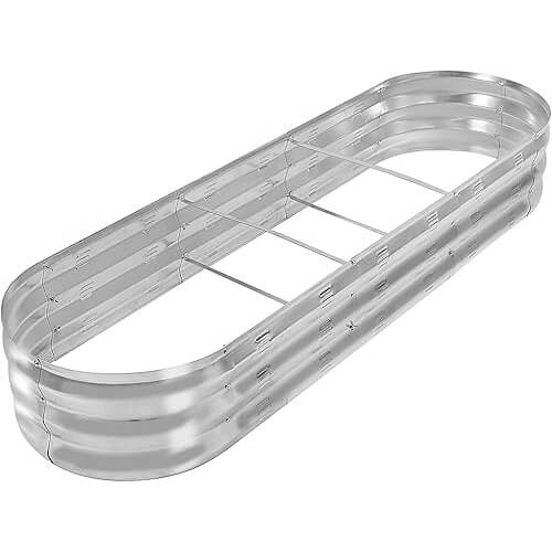 Spacious Galvanized Garden Bed that Transforms Your Outdoor Space. Now 25% Off!