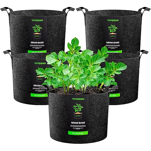 Durable Plant Grow Bags that Boost Root Health. 