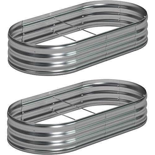 Extra-Large Oval Garden Bed Set that Maximizes Your Harvest. Now 22% Off!